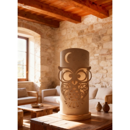 Gufo Incantato – Lampada artigianale per dare stile alle tue feste